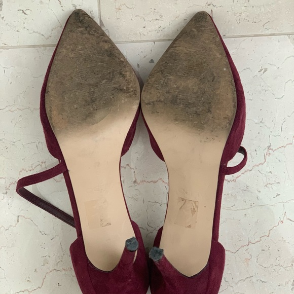 Aldo Maroon Heels - Picture 5 of 6